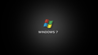 Windows7 logo black background multiple - the word window 7 free wallpaper