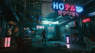 Neon cyberpunk couple cityscape urban - cyberpunk free wallpaper