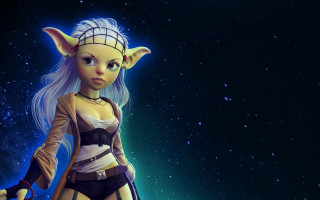 Cartoon astronaut deer antlers fantasy - art of brom free wallpaper