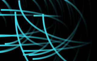 Black blue abstract lines curves - an abstract drawing free wallpaper