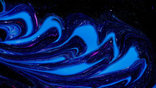 Galaxy swirls aurora moon stars - swirl pattern free wallpaper