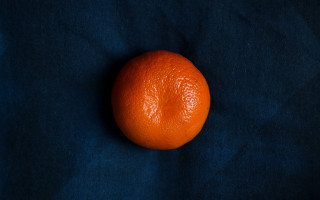 Orange blue surface minimalist stilllife - visible free wallpaper