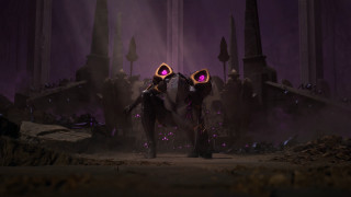 Darkroom purple people antipodeans concept - a purple light free wallpaper