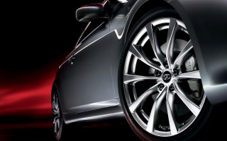 Car wheel red light ultrafine - rim free wallpaper for desktop