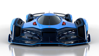 Blue sports car side view - a blue sports car free wallpaper