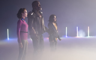 Foggy retrofuturism group eve rider - a foggy area free wallpaper