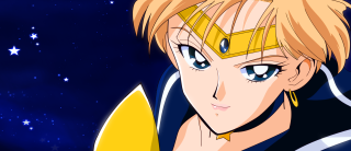 Anime blonde blueeyes nightstars magicalgirl - a night sky free wallpaper
