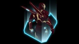 Ironman glowing sword vector deconstructivism - deconstructivism free wallpaper