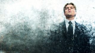 Man suit tie smoke wall - stuckism free wallpaper for desktop