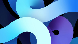 Blue purple abstract curved design - abstract background free wallpaper for desktop