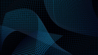 Blue pattern lines curves generative - a pattern of lines free wallpaper for desktop
