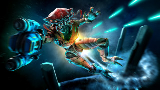 Space suit flying gun earth - a man in a space suit free wallpaper