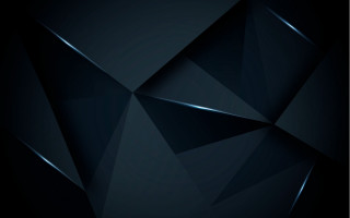 Dark triangle white black corners - triangular free wallpaper