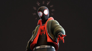 Spider suit red hoodie black - artstation hq free wallpaper