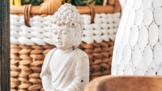 White buddha basket bread vase - figurine free wallpaper