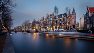 Cityscape night street pagoda bridge - free architecture wallpaper