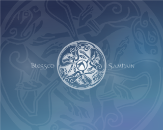 Blue white background circular design - a circular design free wallpaper