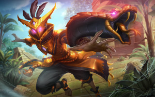 Cartoon jungle run dragon demon - a jungle free wallpaper