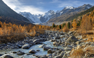 River forest mountains snow blue - hillside next free wallpaper