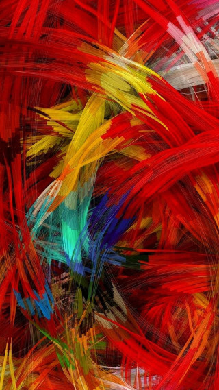 Colorful abstract painting black background 8 - free abstract wallpaper for mobile