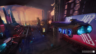 Futuristic city neon lights cyberpunk 2 - cyberpunk city free wallpaper