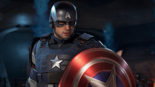 Captain america shield dark room - unreal engine 5 free wallpaper