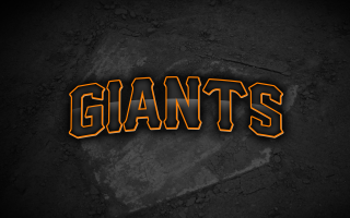 Giants logo black background orange - gritty free wallpaper for desktop
