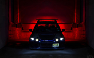 Car tunnel red hood intimidating - intimidating free wallpaper