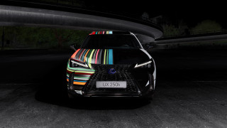 Colorful stripe car night 3d - maximalism free wallpaper