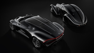 Black cobra sportscar redlight monochrome - body free wallpaper for desktop