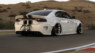 White car raceflag numberplate cobra - clean line free wallpaper