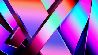 Colorful abstract large v small - surreal design free wallpaper for desktop
