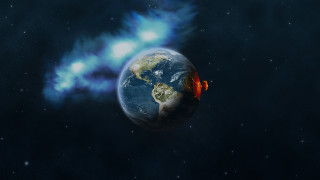 Planet atmosphere objects space art - a picture of a planet free wallpaper