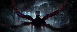 Wings snow night city aurora - daryush shokof free wallpaper