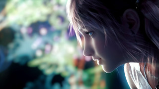 Sad girl computer blurry christmas - a sad expression free wallpaper