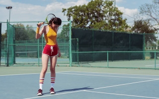 Woman tennis racquet outdoor sports - a tennis racquet free wallpaper