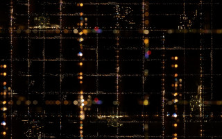 Dark lights blurs cityscape fireworks - many free wallpaper