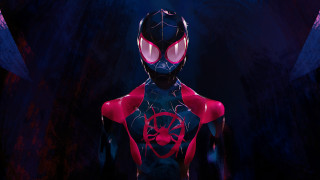 Man red black spiderman mask 2 - a dark tunnel free wallpaper