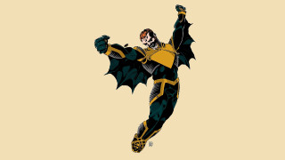 Batman flying arms in air - a batman character free wallpaper