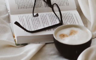 Book glasses coffee heart book - glass free wallpaper