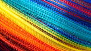 Rainbow hair vibrant colors ultrafine - the middle of its free wallpaper