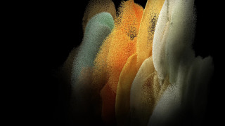 Colorful flowers black background white - zbrush free wallpaper for desktop