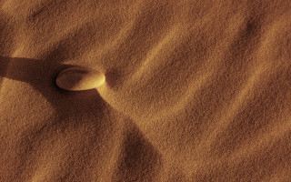 Rock beach shadow macro desert - a shadow of a person free wallpaper