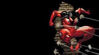 Red black comic hero sword - white star free wallpaper for desktop