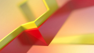 Red yellow abstract 3d c4d - bottom free wallpaper