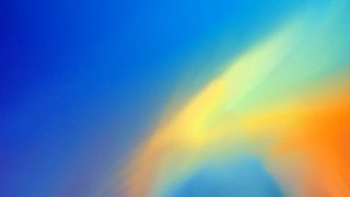 Blue yellow red stripe sky - smooth gradient free wallpaper