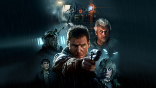 Man rainy cyberpunk portrait old - blade runner free wallpaper for desktop