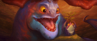 Monster plant mouth money dragon - dragon art free wallpaper