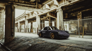 Car parking lot building fence - a parking lot next free wallpaper