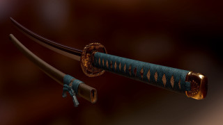 Nice sword handle design photorealism - nice free wallpaper